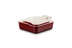 Le Creuset  - Zestaw 2 Form Kwadratowych do Zapiekania13 / 20 cm Garnet