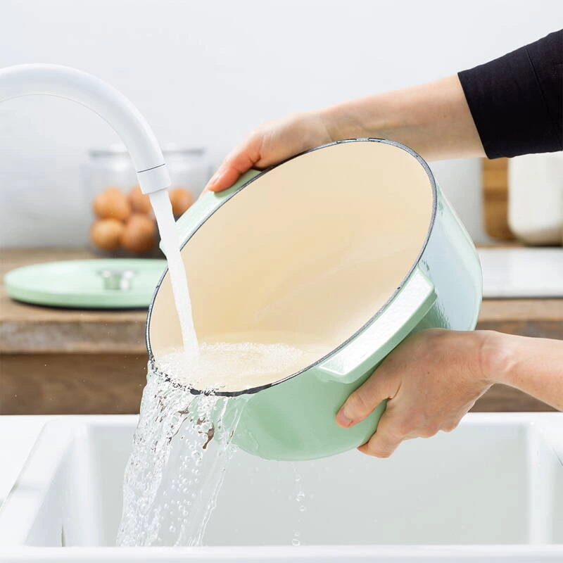 KitchenAid - garnek żeliwny 5,2L Pistachio