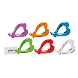 Guzzini - zestaw 6 NAPKIN RINGS LOVE