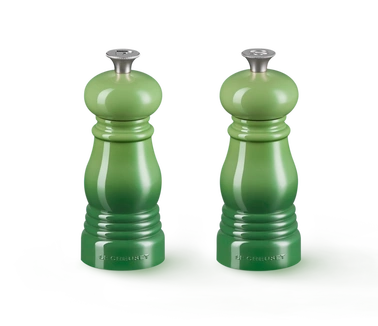 Le Creuset -  zestaw młynków do soli i pieprzu 12,5 cm bamboo