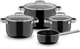 WMF - Zestaw garnków Fusiontec MineralPro czarny 4 szt