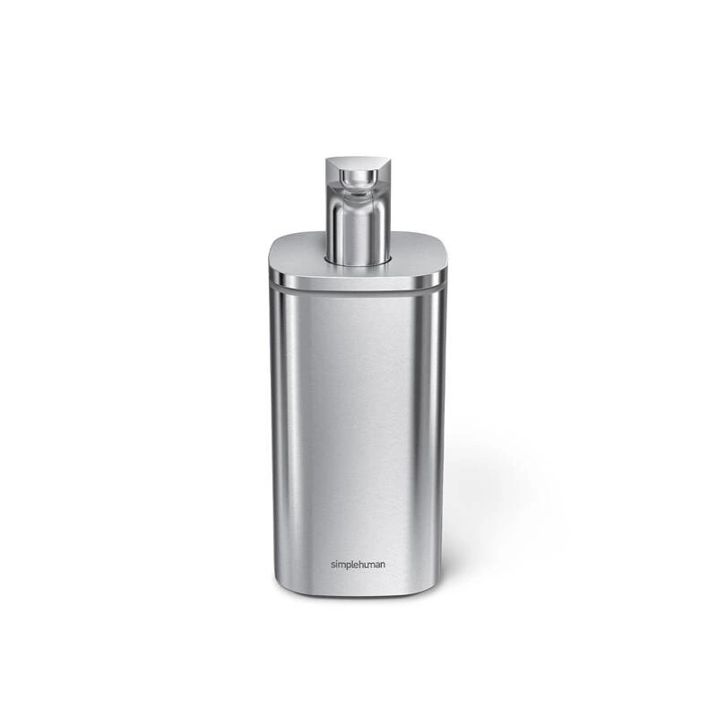 simplehuman - Dozownik do mydła z pompką 295ml stal matowa