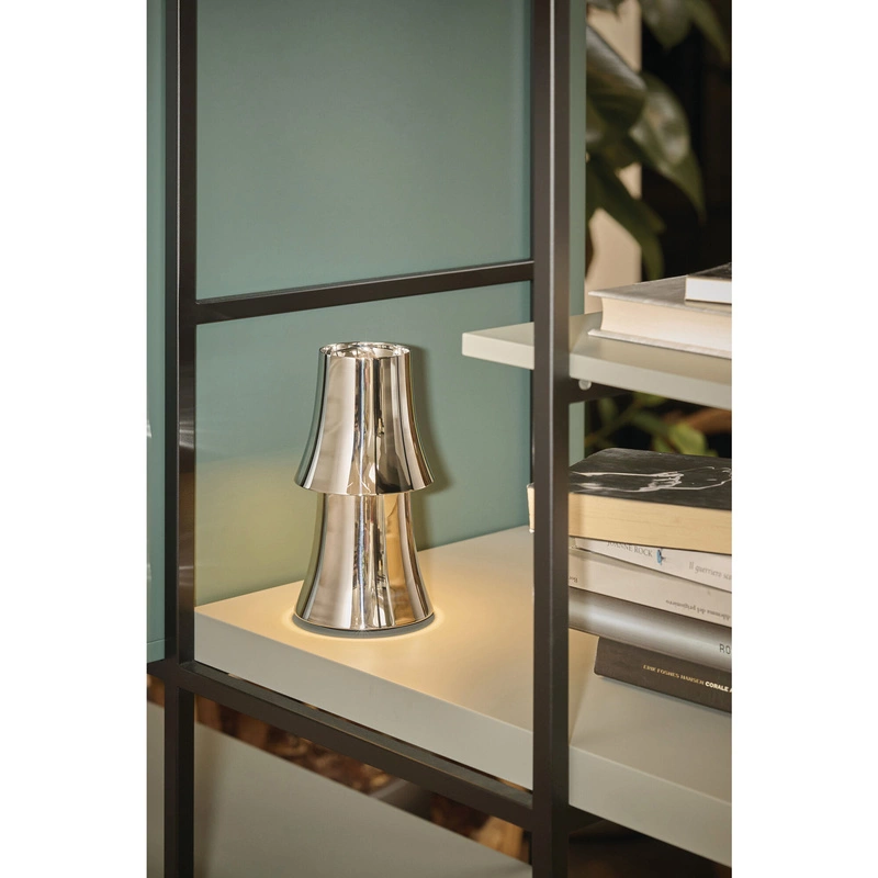 Alessi - lampa LED ze stali nierdzewnej