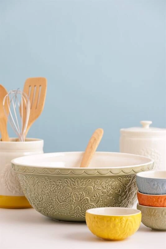 Mason Cash - Misa S12 29cm 4l kremowo zielona Home to Roost