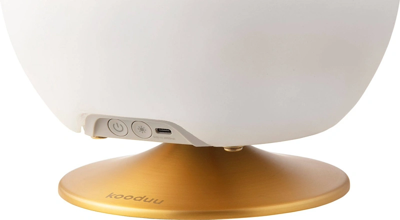 Kooduu - ATMOS Lampa z głośnikiem i coolerem na napoje