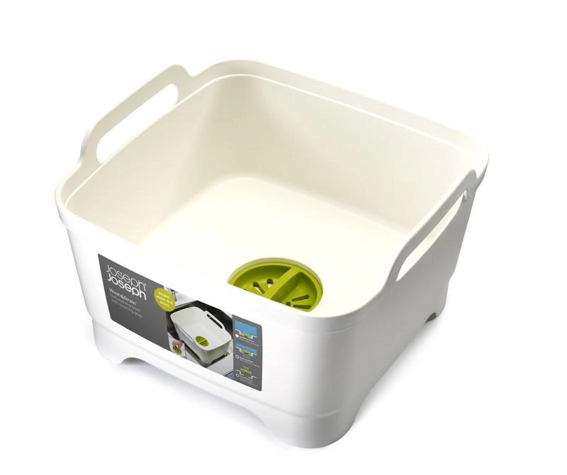 Joseph Joseph - Miska z odpływem Wash&Drain, szara