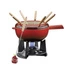 Spring - zestaw do fondue serowego, dla 8 os., 2,0 l, żeliwo, czerwony FONDUE