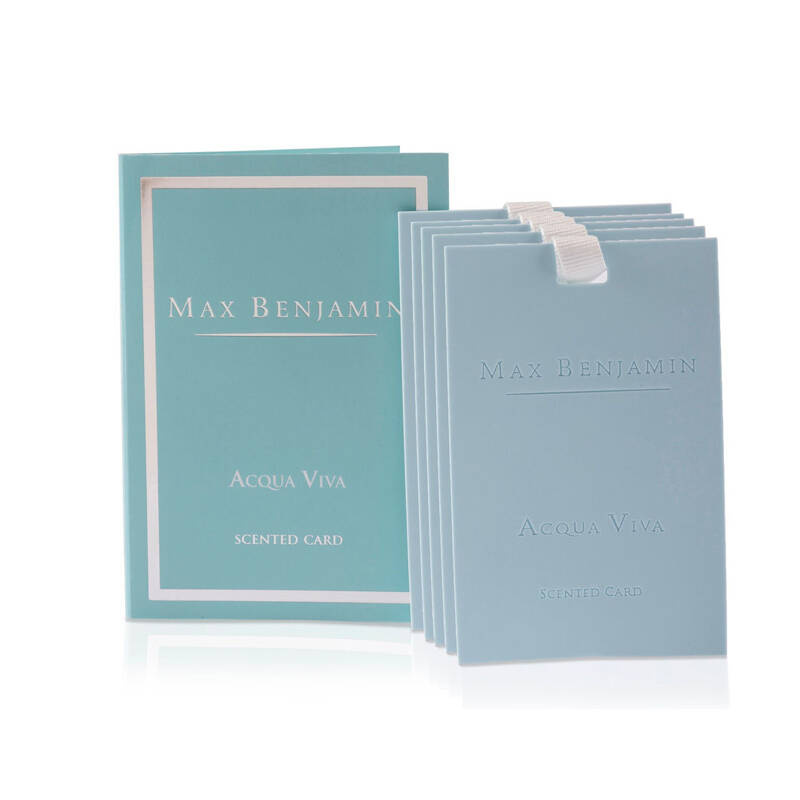 Max Benjamin - Karta zapachowa- Acqua Viva Classic