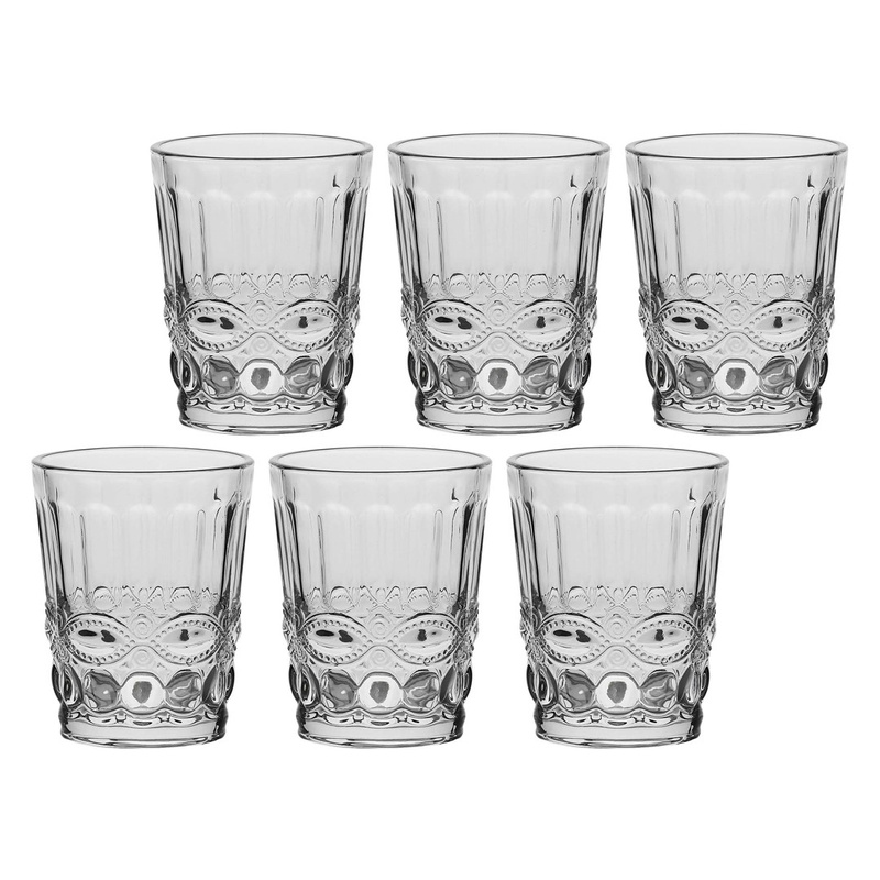 La Porcellana Bianca - zestaw 6 szklanek z grubym dnem 270 ml Barberino