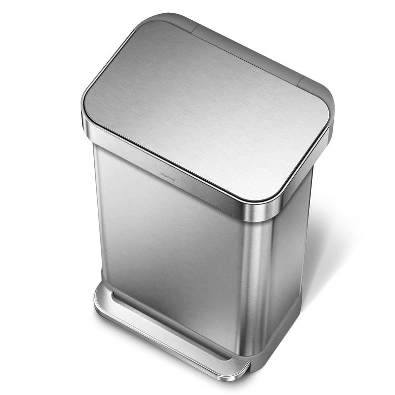 Simple Human - kosz na śmieci 45 l pedałowu Liner Pocket stal FPP