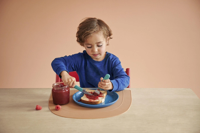 Mepal - Zestaw obiadowy dziecięcy 6-szt. Mio Deep Pink