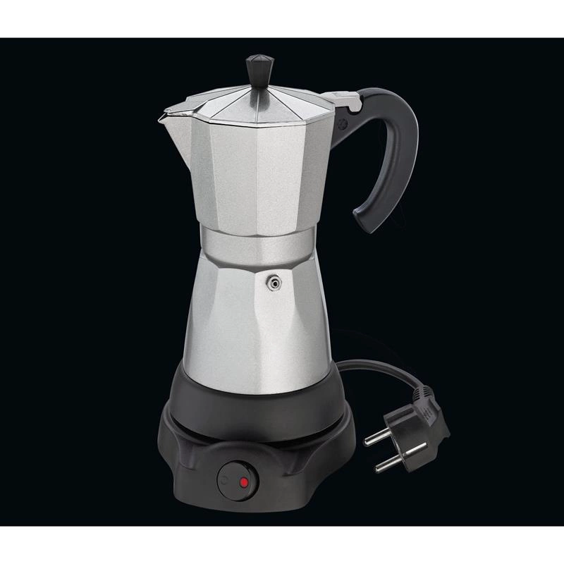 Cilio - elektryczna kafeteria / kawiarka aluminiowa 6 filiżanek