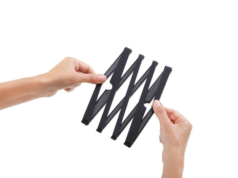 Joseph Joseph - Podstawka pod naczynia STRETCH, czarna