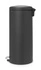 Brabantia - kosz pedałowy 30 L newIcon szary z powłoką mineralną 