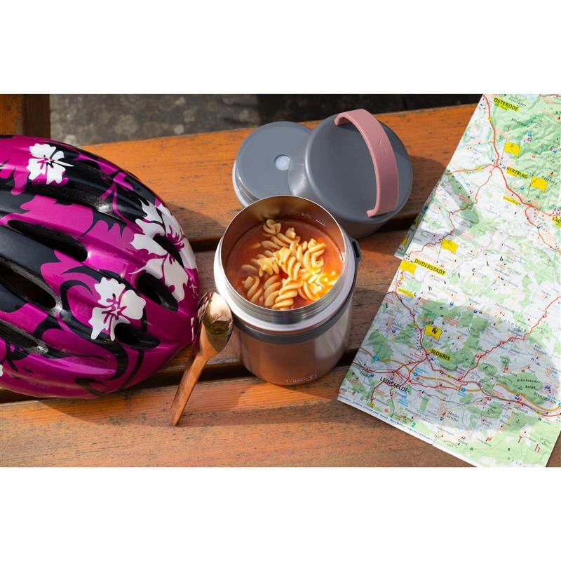 Lurch - pojemnik termiczny, śred. 10,5 x 18,5 cm, 0,5 l, różowe złoto Iso-Pot 2.0