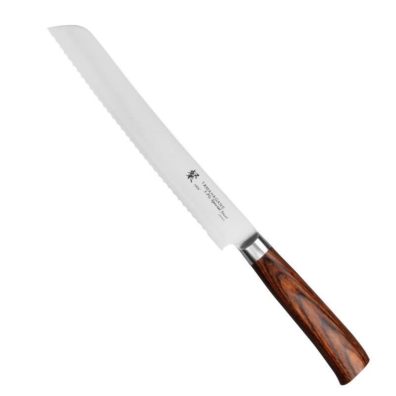 Tamahagane - SAN Brown Nóż do chleba 23cm