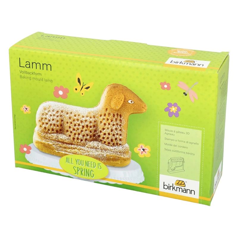 Birkmann - Forma do pieczenia Baranek 3D 26,5 x 16,5 cm,
