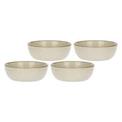 Rose&Tulipani - zestaw 4 misek do sałatek 20 cm Concerto Avorio
