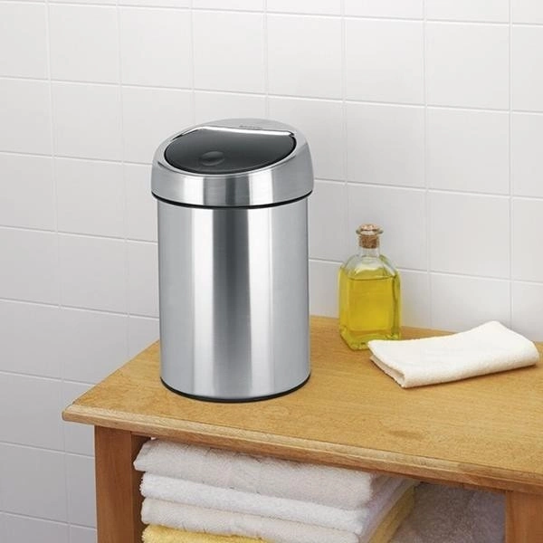 Brabantia - kosz na śmieci Touch Bin 3 L stal matowa