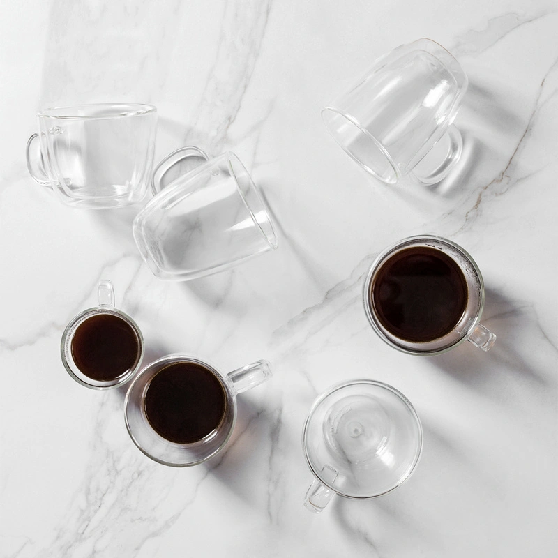 Bodum - kubki z podwójną ścianką Bistro 300 ml 2 szt Transparent