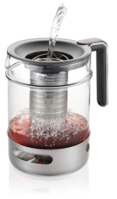 GEFU - Czajnik do herbaty z podgrzewaczem 1.5 ltr