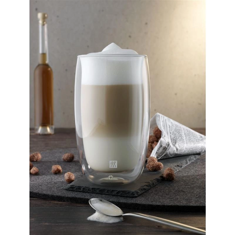 Zwilling - Zestaw dwóch szklanek do latte macchiato Sorrento Pojemność - 350 ml