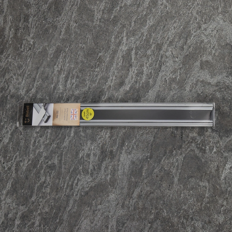 Bisbell - Lustrzana Listwa Magnetyczna Czarna 45 cm