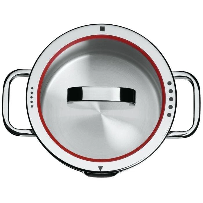 WMF - 5 częściowy komplet stalowych garnków Function 4