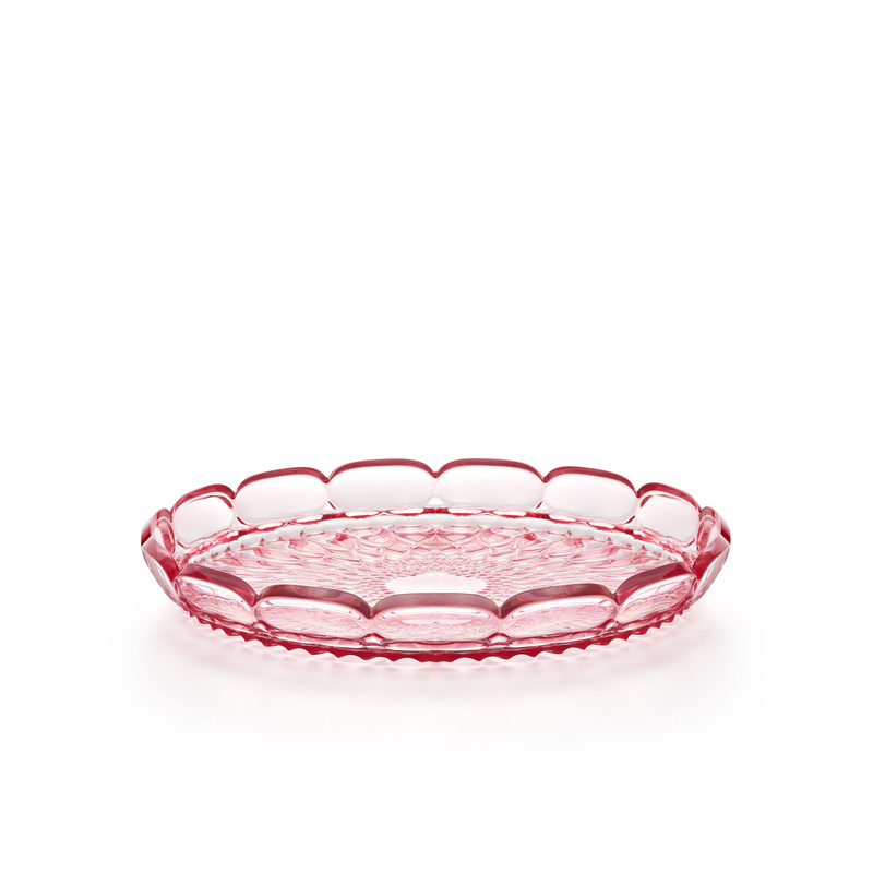 Guzzini - Taca okrągła 30 cm - róźowa