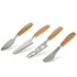 Boska - Zestaw mini 4 noży do sera, dąb