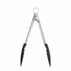 Cuisipro - Szczypce z nylonowymi końcówkami czarne 24 cmczarne