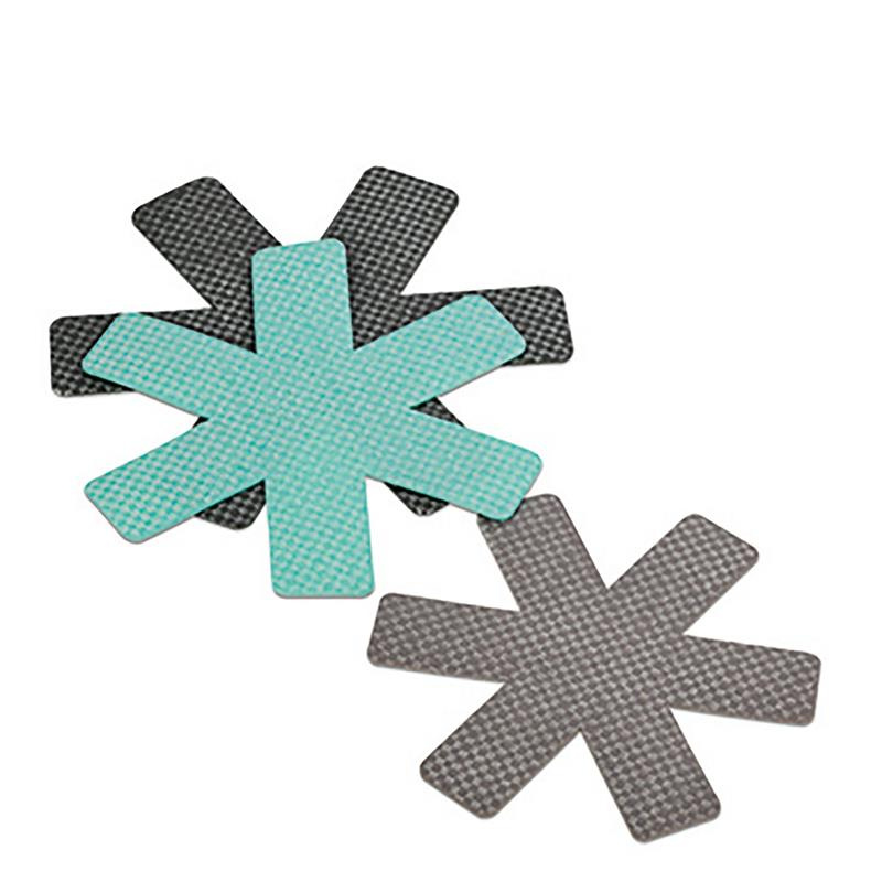 Kela - Zestaw 3przekładek do patelni miętowy Amparo