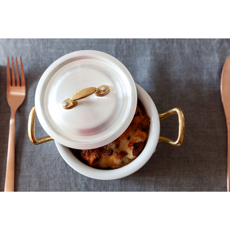 Marcato - Mały garnek z dwoma uchwytami 12X6,2Cm