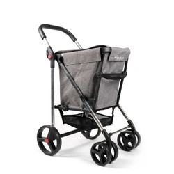 Rolser - Wózek na zakupy Basket Tweed 4B szary