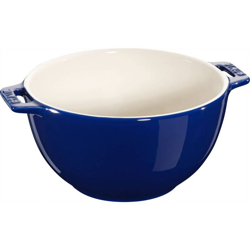Staub - miska z dwoma uchwytami 18 cm, niebieski