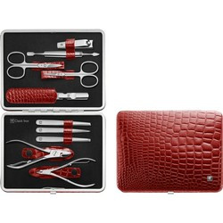 Zwilling - zestaw do manicure - czerwone sztywne pudełko, 10 elementów Classic Inox
