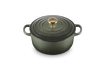 Le Creuset brytfanna żeliwna emaliowana Signature okrągła 20 cm 2,4l thyme