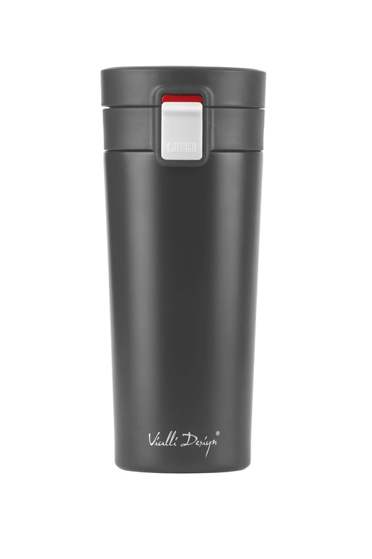 Vialli Design - Kubek termiczny 400ml FUORI grafitowy