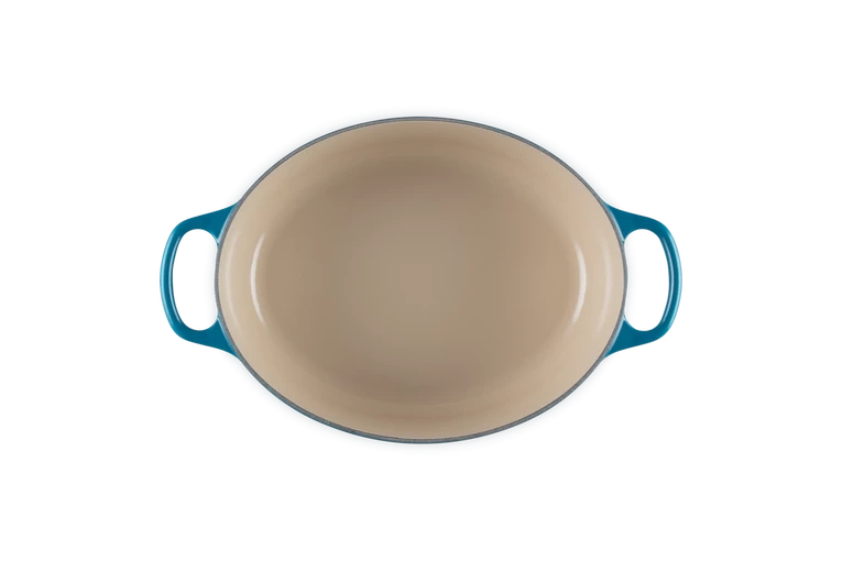 Le Creuset - brytfanna żeliwna emaliowana Signature 31 cm 6,3 l Deep Teal