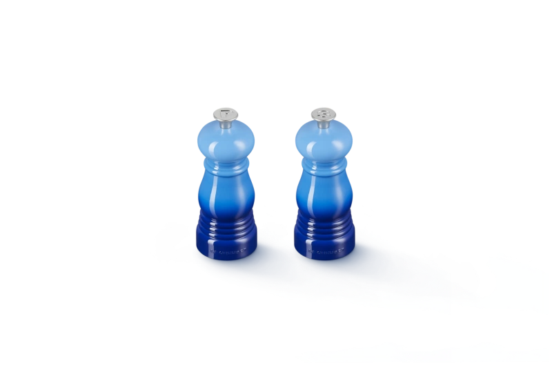 Le Creuset - zestaw młynków do soli i pieprzu 12,5 cm azure