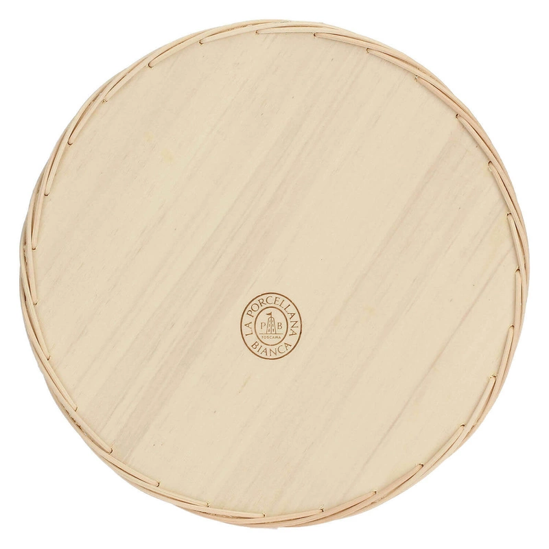 La Porcellana Bianca - wiklinowy kosz na naczynie do tarty 28 cm Midollino