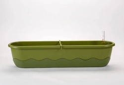 Urbalive - MARETA Donica samonawadniająca prostokątna 80 x 20 cm, zielony