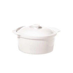 La Porcellana Bianca - okrągła waza z pokrywą 28 cm Cortona