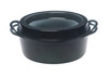 Le Creuset - brytfanna żeliwna emaliowana Signature doufeu owalna 30 cm 5,7 l czarna