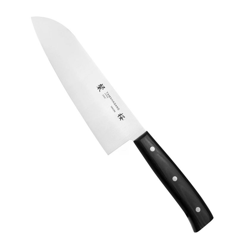Tamahagane - Sakura Nóż Santoku 17,5cm