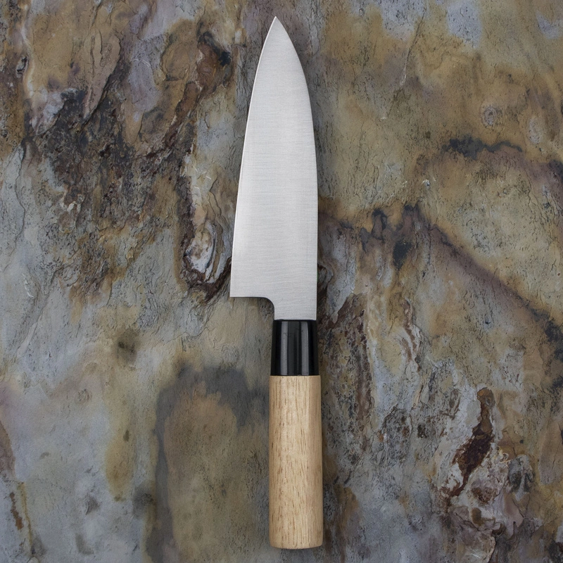 Satake - Nashiji Natural Nóż Deba 15,5cm