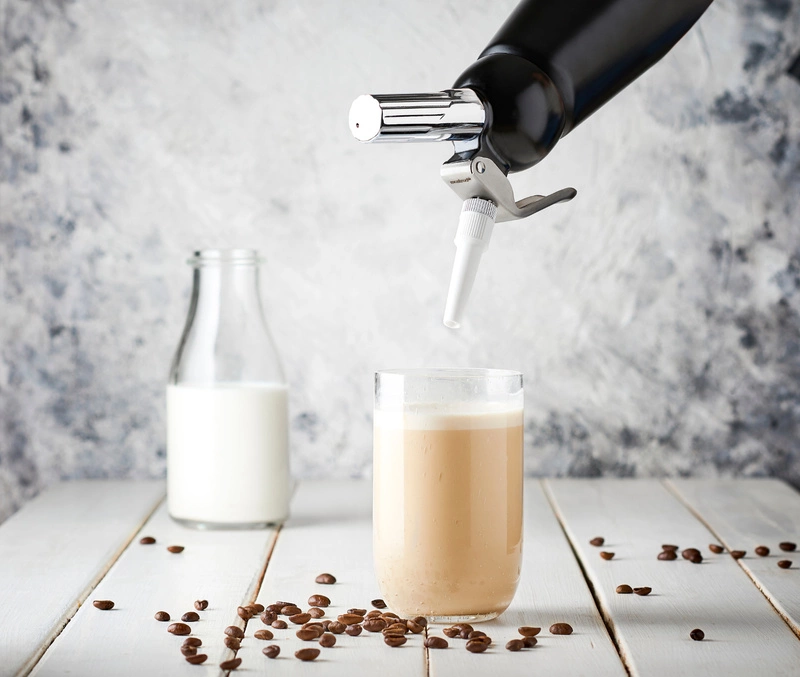 Mastrad - Syfon czarny 500ml