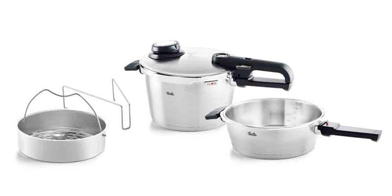 Fissler - Zestaw szybkowarów 2,5 l + 4,5 l Vitavit Premium S4