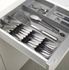 Joseph Joseph - Organizer do szuflad, szary, DrawerStore