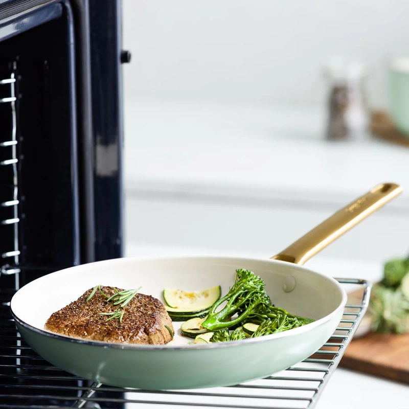 GreenPan - zestaw 10el. Garnków i patelni Padova reserve Pastel Green